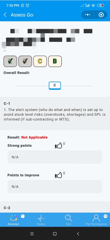 assess go screenshot one